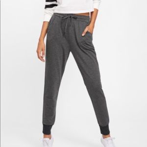 Gray sweatpant joggers